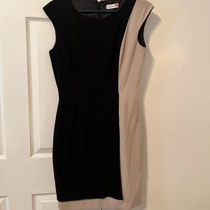 Calvin Klein colorblock dress